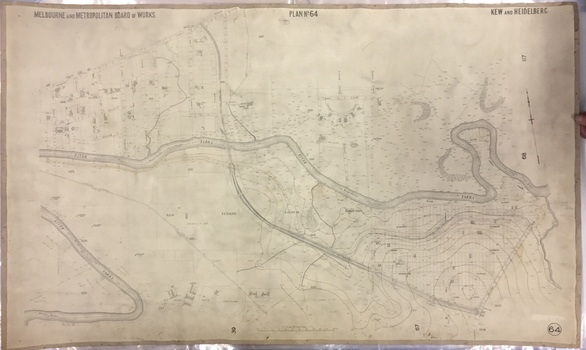 Map: Plan No.64 Kew & Heidelberg