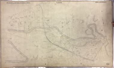 Map: Plan No.64 Kew & Heidelberg