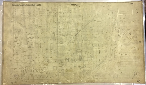 Map: MMBW Plan No.66 Kew