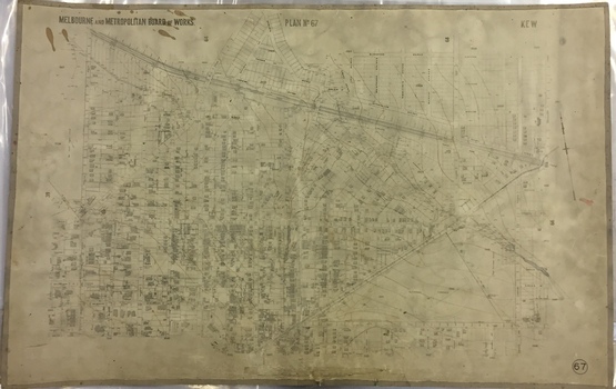 MMBW Plan No.67 Kew