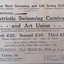 Flyer: Monster Patriotic Swimming Carnival and Art Union