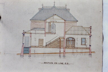 Architectural Drawing: New Public Offices, Kew