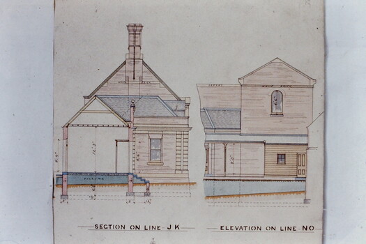 Architectural Drawing: New Public Offices, Kew