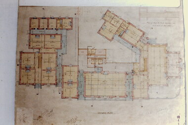 Architectural Drawing: New Public Offices, Kew