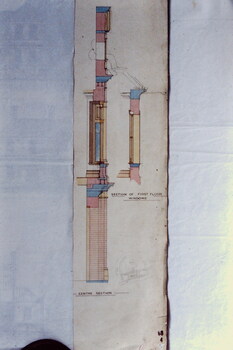Architectural Drawing: New Public Offices, Kew