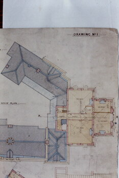 Architectural Drawing: New Public Offices, Kew