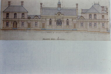Architectural Drawing: New Public Offices, Kew
