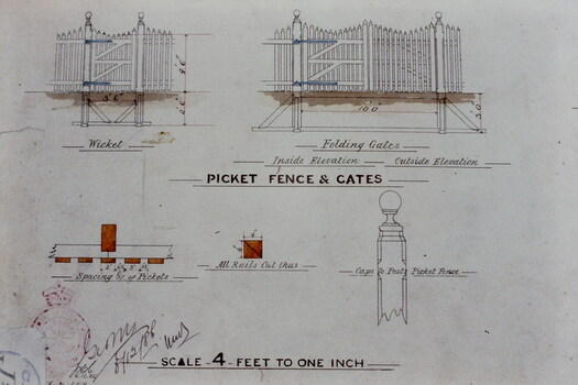 Architectural Drawing: New Public Offices, Kew