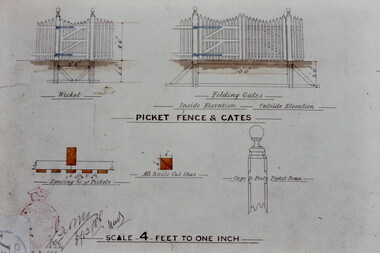 Architectural Drawing: New Public Offices, Kew