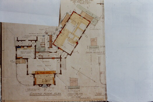 Architectural Drawing: New Public Offices, Kew