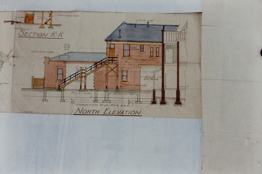 Architectural Drawing: New Public Offices, Kew
