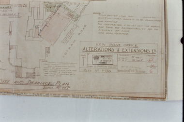 Architectural Drawing: New Public Offices, Kew