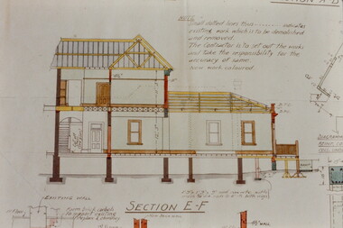 Architectural Drawing: New Public Offices, Kew