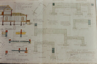 Architectural Drawing: New Public Offices, Kew