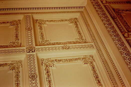Ceiling of the State Drawing Room: Government House Victoria
