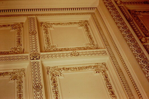 Ceiling of the State Drawing Room: Government House Victoria