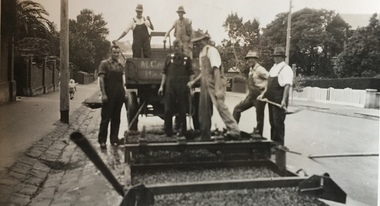 Photograph - Street Works, Studley Park Road, March 1934