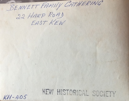 Bennett Family Gathering, 22 Harp Road