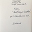 Verso: 'Butleigh Wooton', 867 Glenferrie Road
