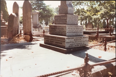 Hindson family grave, Boroondara General Cemetery