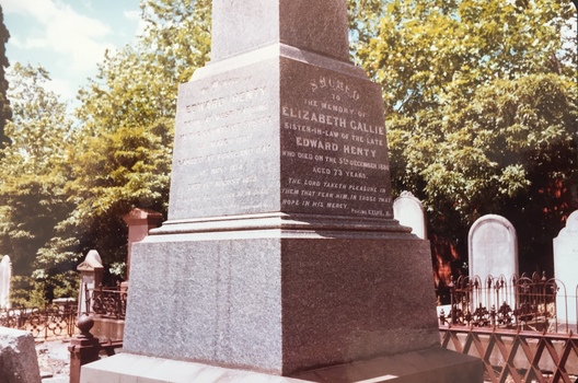 Henty family graves, Boroondara General Cemetery