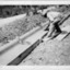 Instructional photograph: using concrete in street kerbs