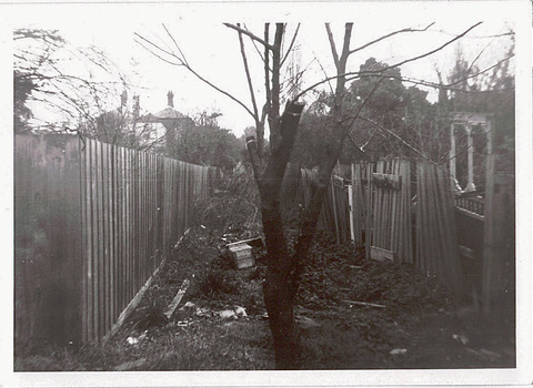  Right-of-way at rear of Parkhill Road and Lalla Street