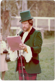 Re-enactment of Charles Grimes' survey party during a Festival of Kew
