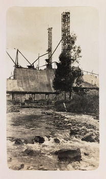 Construction of Maroondah Dam