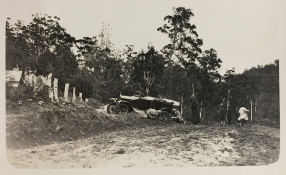 Family group near Glen Wills and Lightning Creek