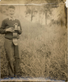 Boy with camera