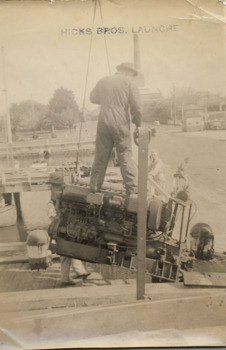 Hicks Bros Motor Launch