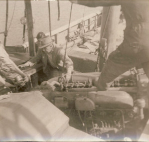Installing an engine on a Hicks Bros Motor Launch