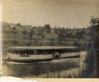 Ferry on the Yarra River