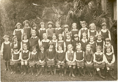 Photograph - School Children, circa 1924