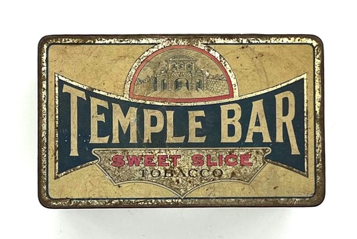 Temple Bar Set Slice Tobacco Tin