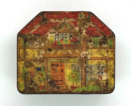 Doll's House Biscuit tin