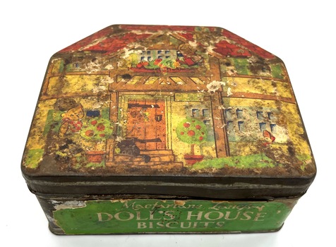 Doll's House Biscuit tin
