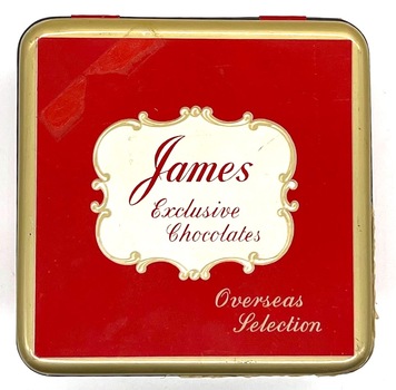 James Exclusive Chocolates tin