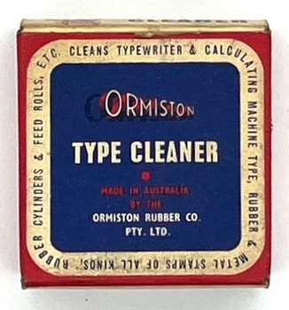 Ormiston Type Cleaner