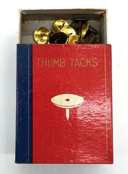 Thumb tacks in box
