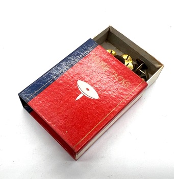 Thumb tacks in box