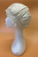 Silk cap with lace inserts