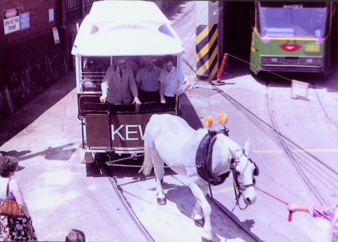 Horse Tram re-enactment