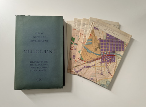 Plan of General Development, Melbourne : Report of the Metropolitan Town Planning Commission