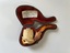 Meerschaum pipe in custom-made leather case