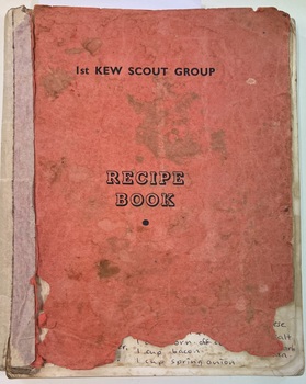1st Kew Scout Group : Recipe Book