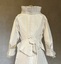 Ivory silk and satin wedding dress and jacket