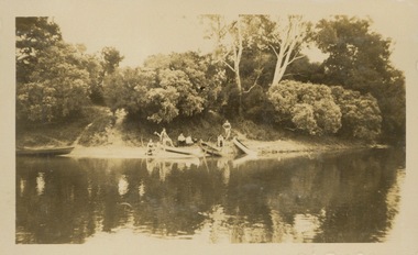 Camp site near Burke Road