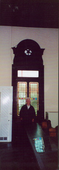 Former Kew Court House : Window in Court Room